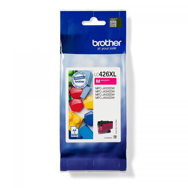 Brother LC-426XLM cartuccia d'inchiostro 1 pz Originale Resa elevata [XL] Magenta (OEM Brother LC426XLM High Capacity Magenta Ink Cartridge)