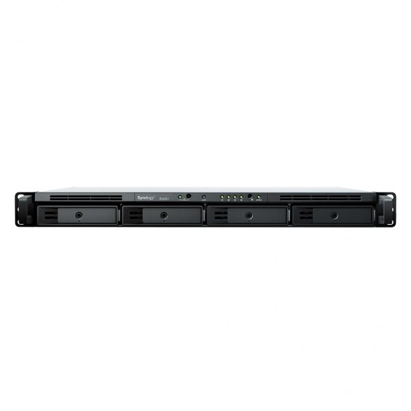 Synology RackStation RS422+ server NAS e di archiviazione Rack [1U] Ryzen Embedded R1600 2 GB DDR4 DSM Nero (Synology RS422+ rackstation 4 bay; Compact and Versatile Storage for Streamlined Data Mana