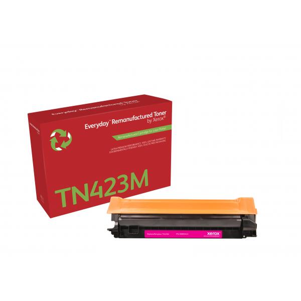 Toner rigenerato Everyday™ di Xerox Magenta compatibile con Brother TN423M, Alta capacità (Ay Remanufactured Everyday - Magenta Remanufactured Toner - By Xerox Replaces Brother Tn423M, High Capacity