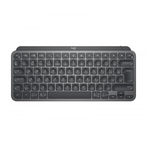 Logitech Master MX Keys Mini (MXKEYS MINI WRLS ILLUMINATED KB - GRAPHITE - US INT.L - INTNL) - Versione Tedesca