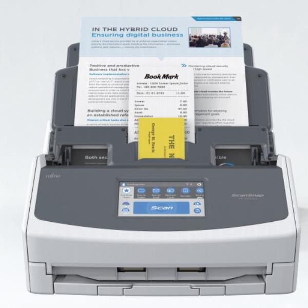 Ricoh ScanSnap iX1600 ADF + scanner ad alimentazione manuale 600 x 600 DPI A4 Bianco (ScanSnap iX1600 ADF + Manual - feed scanner 600 x 600 DPI A4 - Black, White Fujitsu ScanSnap iX1600, 216 x 360 mm