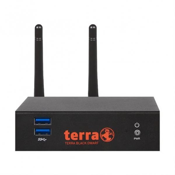 TERRA Black Dwarf g5 firewall [hardware] Desktop (TERRA FIREWALL BLACK DWARF G5 inkl. Securepoint Infinity-Lizenz UTM [36 Monate MVL])