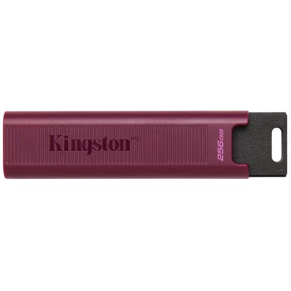 Kingston Technology DataTraveler 256GB Max Type-A 1000R/900W USB 3.2 Gen 2 (Datatraveler Max Usb Flash - Drive 256 Gb Usb Type-A 3.2 - Gen 2 [3.1 Gen 2] Red - Warranty: 12M)