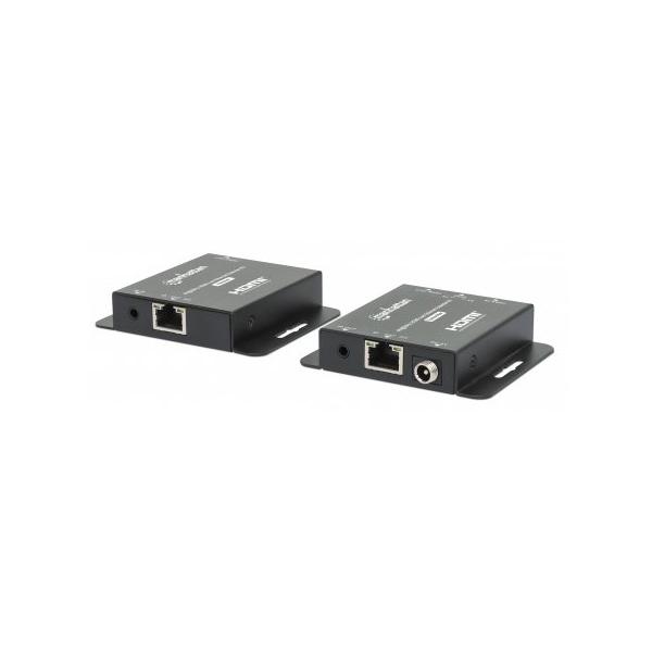 Manhattan 168397 moltiplicatore AV Trasmettitore e ricevitore AV (4K Hdmi Over Ethernet - Extender Kit, Extends 4K@30Hz - Signal Up To 40M Or A 1080P@60Hz Signal Up To 70M With A Single Cat6 Ethernet