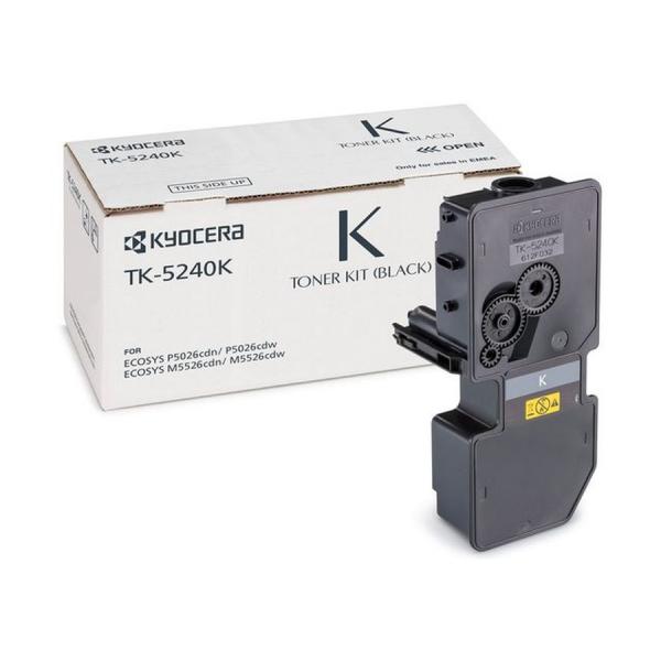 KYOCERA TK-5240 cartuccia toner 1 pz Originale Nero (Tk-5240K Toner Cartridge 1 - Pc[S] Original Black - Warranty: 12M)