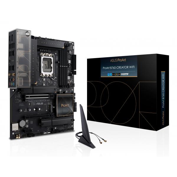 ASUS PROART B760-CREATOR WIFI Intel B760 LGA 1700 ATX (PROART B760-CREATOR WIFI S1700 ATX Motherboard)