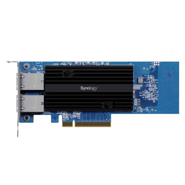 Synology E10G30-T2 scheda di rete e adattatore Interno Ethernet 10000 Mbit/s (Synology E10G30-T2 dual-port 10GbE RJ-45 ethernet adapter [2Years warranty])