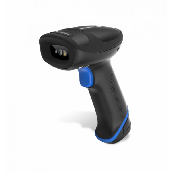 Newland HR33 Marlin Lettore di codici a barre portatile 1D/2D CMOS Nero (HR33 Marlin 2D CMOS Mega - Pixel Wireless Bluetooth - Handheld Reader with Stand/Docking Station[NLS-HCD2333], USB cable [130c