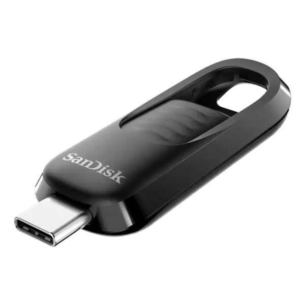 SanDisk SDCZ480-512G-G46 unità flash USB 512 GB USB tipo-C 3.2 Gen 1 [3.1 Gen 1] Nero (ULTRA SLIDER TYPE-C FLASH DRIVE - 512GB USB 3.2 G1 RETRACTABLE CON)