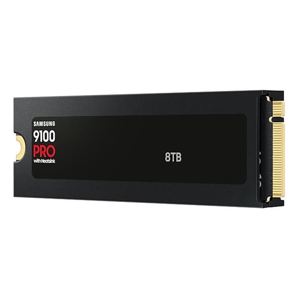 Samsung 9100 PRO 8 TB M.2 PCI Express 5.0 NVMe V-NAND TLC (SAMSUNG 9100 Pro with Heatsink PCIeÂ® 5.0 x4 NVMeâ?¢ 2.0)