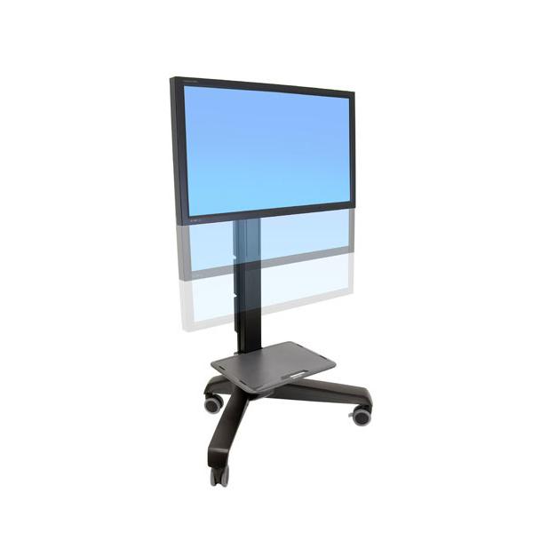 Ergotron Neo-Flex Mobile MediaCenter UHD Nero Pannello piatto Carrello multimediale (CART NEOFLEX MOBILE MEDIA - CENTER UHD BLACK)