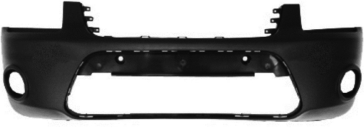 PARAURTI ANTERIORE CON FORI FENDINEBBIA - FORD - Tourneo-Connect 2009 - 5072401