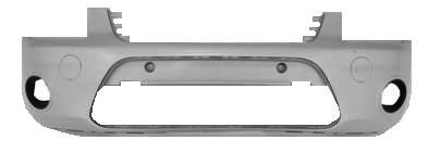 PARAURTI ANTERIORE CON FORI FENDINEBBIA CON PRIMER - FORD - Tourneo-Connect 2009 - 5076101