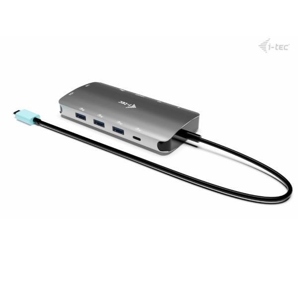 DOCKING USB-C METAL NANO 3X DISPLAY