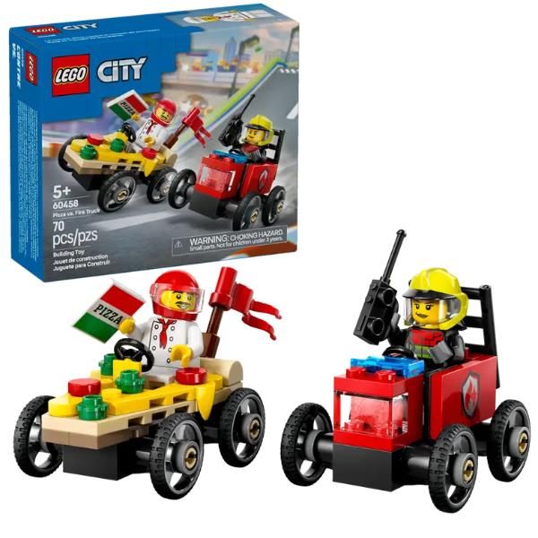 PACK VEICOLI CORSA PIZZ.VS POMPIERE