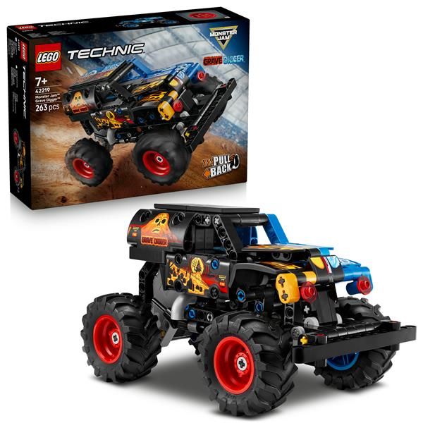 MONSTERJAMGRAVEDIGGER FUOCOGHIACCIO