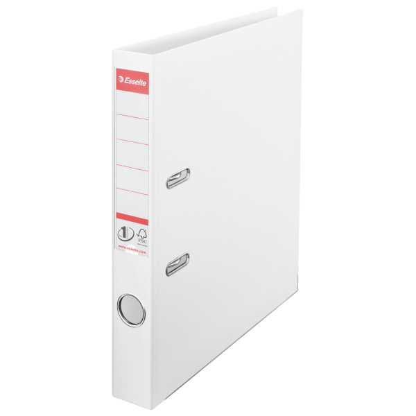 Esselte 811400 raccoglitore ad anelli A4 Bianco (LAF Nr1 Power PP A4/50 Wht)