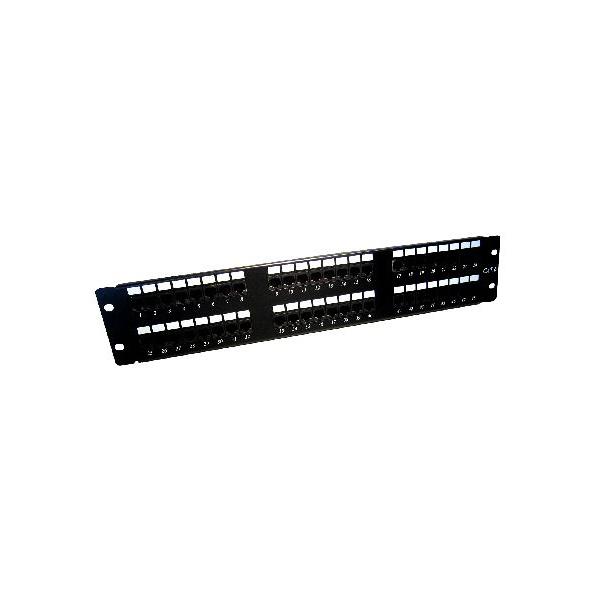 Cables Direct UT-8848 pezzo di pannello 2U (48 Port Cat6 Patch Panel)