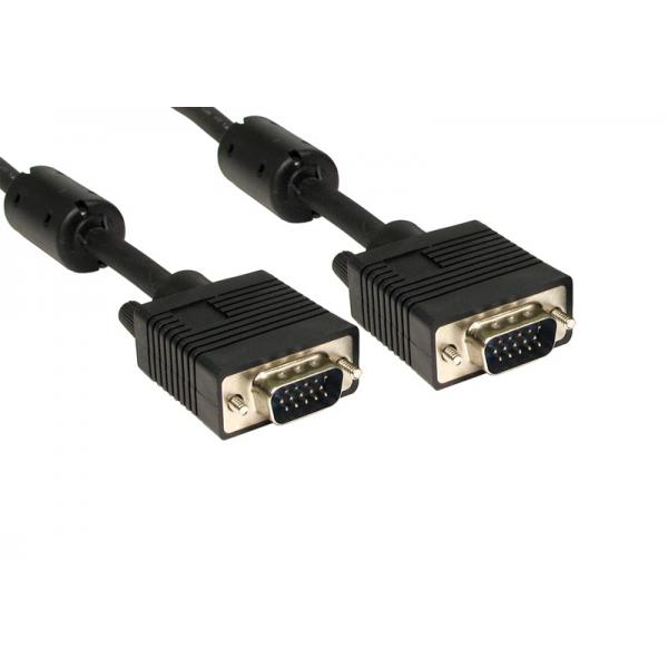 Cables Direct SVGA M/M 50m cavo VGA VGA [D-Sub] Nero (50m SVGA Male - Male Cable)