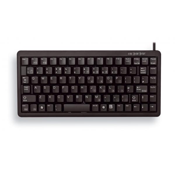 CHERRY G84-4100 tastiera Universale USB + PS/2 QWERTY Inglese UK Nero (CHERRY G84-4100 COMPACT - KEYBOARD UK-ENGLISH) - Versione Tedesca