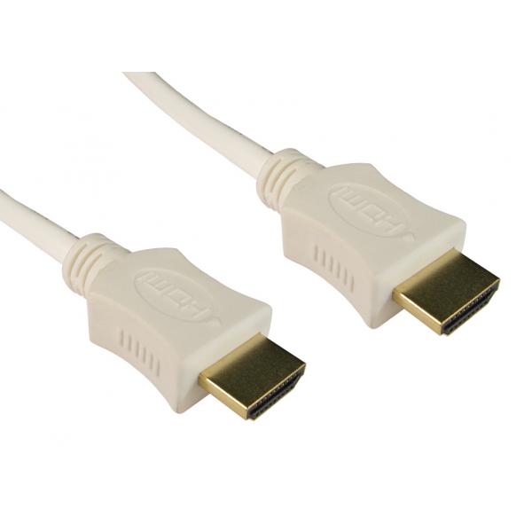 Cables Direct 99HDHS-115WHT cavo HDMI 15 m HDMI tipo A [Standard] Bianco (15m High Speed HDMI with Ethernet Cable - White)