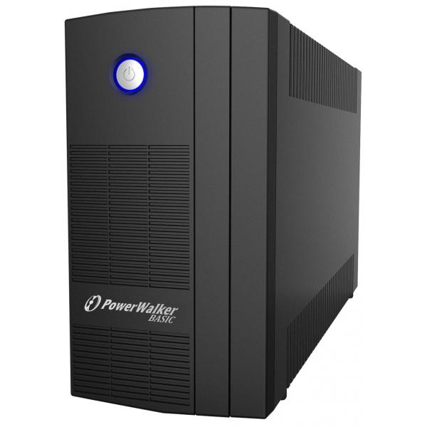 PowerWalker Basic VI 1000 SB gruppo di continuità [UPS] A linea interattiva 1 kVA 600 W 3 presa[e] AC (PowerWalker Basic VI 1000 SB - UPS - 6)
