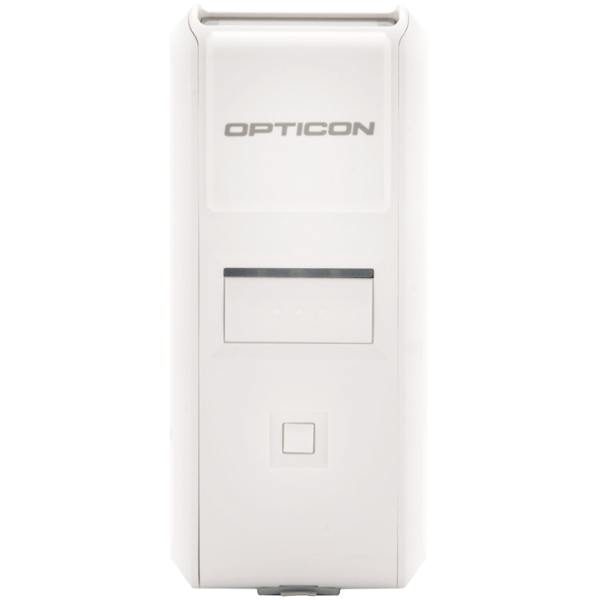 Opticon OPN-4000n Lettore di codici a barre portatile 1D CCD Bianco (OPN-4000n Companion scanner, - 1D CCD, BT, - iOS,Android,Windows, 1MB, HID/SPP, White,USB cable,Strap CCD data collector - Warrant