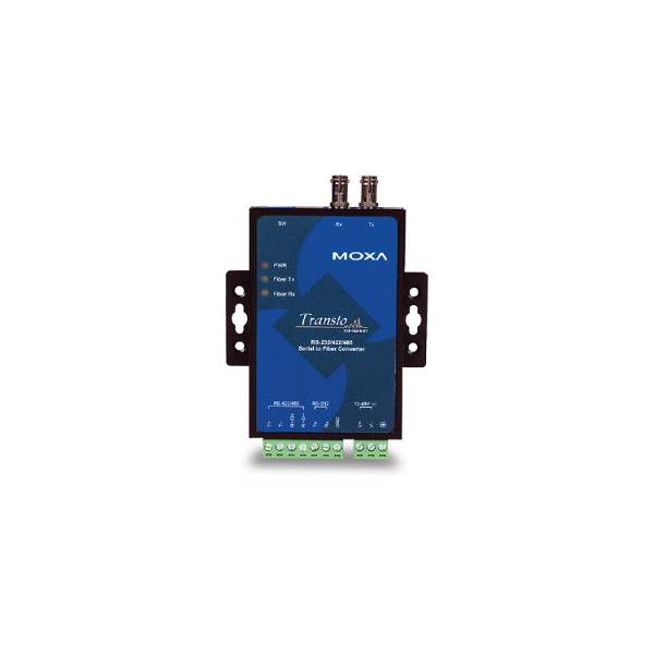 Moxa TCF-142-S-SC-T convertitore/ripetitore/isolatore seriale RS-232/422/485 Fibra [SC] (Serial-to-Fiber Converters)