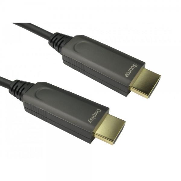 Cables Direct AOCHDMI-015 cavo HDMI 15 m HDMI tipo A [Standard] Nero (15m Active Optical HDMI Cable â?? 48Gbps, 8k @60Hz)