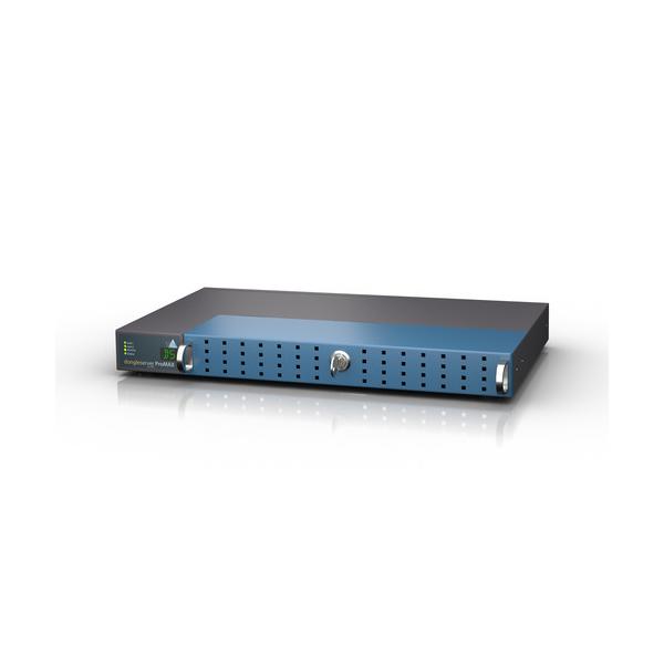 SEH dongleserver ProMAX server di stampa LAN Ethernet Nero, Blu (Dongleserver Promax Print - Server Ethernet Lan Black, - Blue - Warranty: 36M)