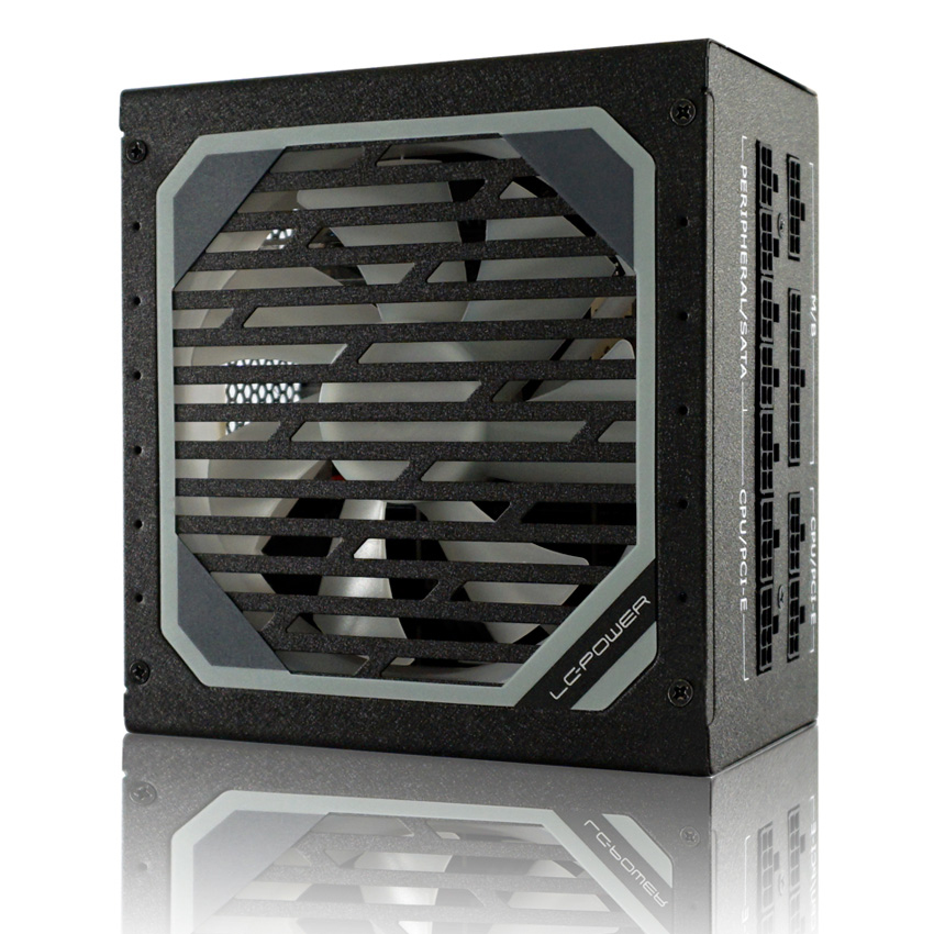 LC-Power LC6550M V2.31 alimentatore per computer 550 W 24-pin ATX ATX Nero (LC Power Super Silent Modular Series L)