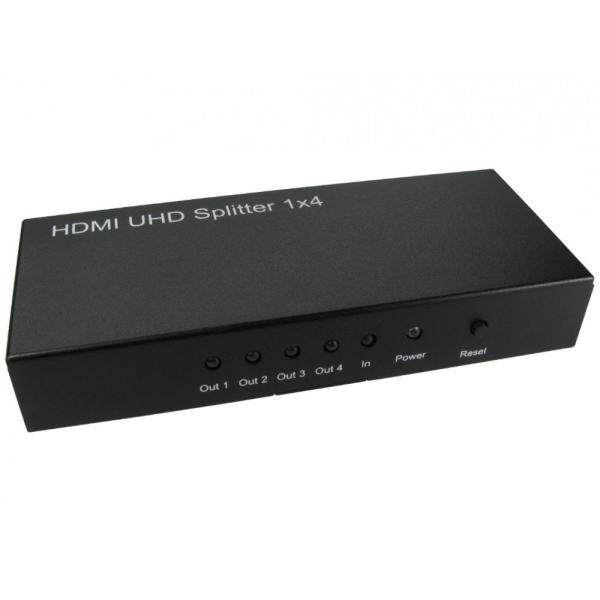 Cables Direct HD-SP204-HD2 ripartitore video HDMI 4x HDMI (4 Port HDMI v2.0 Splitter)