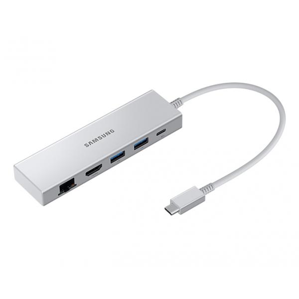 Samsung EE-P5400 USB 2.0 Type-C Argento (Common Silver Multiport - Adapter - Warranty: 24M)