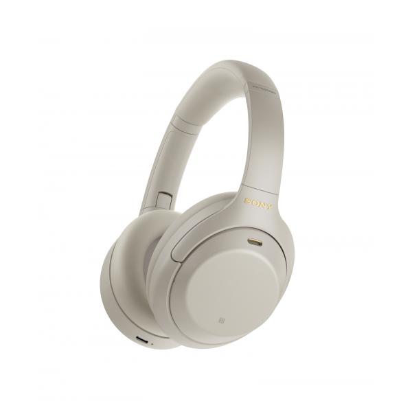 Sony WH-1000XM4 - Cuffie Bluetooth Wireless con HD Noise Cancelling Evoluto, Microfono per Phone-Call, Alexa Built-in, Google Assistant e Siri e Batteria Fino a 30 ore [Argento, 2020] (Sony WH-1000XM