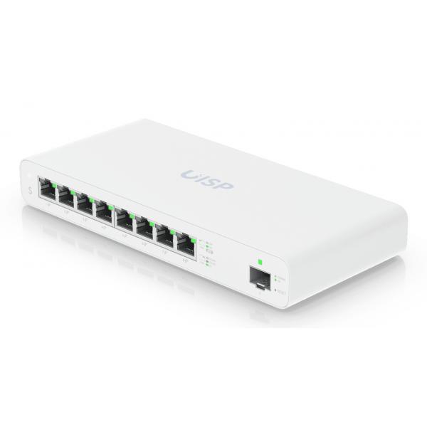 Ubiquiti UISP Gestito L2 Gigabit Ethernet [10/100/1000] Supporto Power over Ethernet [PoE] Bianco (Gigabit PoE switch for - Warranty: 24M)