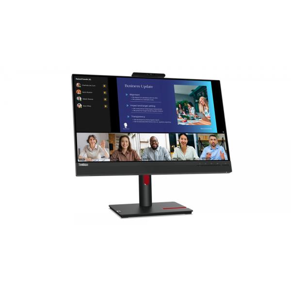 Lenovo ThinkVision T24v-30 Monitor PC 60,5 cm [23.8] 1920 x 1080 Pixel Full HD LED Nero (^T24V-30 23.8IN HDMI/DP/VGA *S*)
