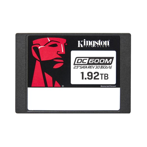 Kingston Technology Drive SSD SATA di classe enterprise DC600M [impiego misto] 2,5 1920G (KINGSTON SSD 1.92TB MU SATA 6Gb/s 2.5'')