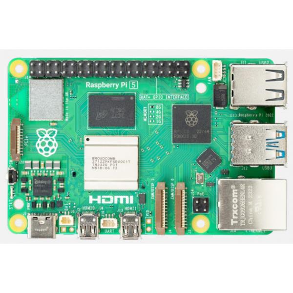 Raspberry Pi 5B scheda di sviluppo Arm Cortex-A76 2400 MHz (PI 5 - 8GB 5B development - board 2400 MHz Arm Cortex-A76 - Warranty: 12M)