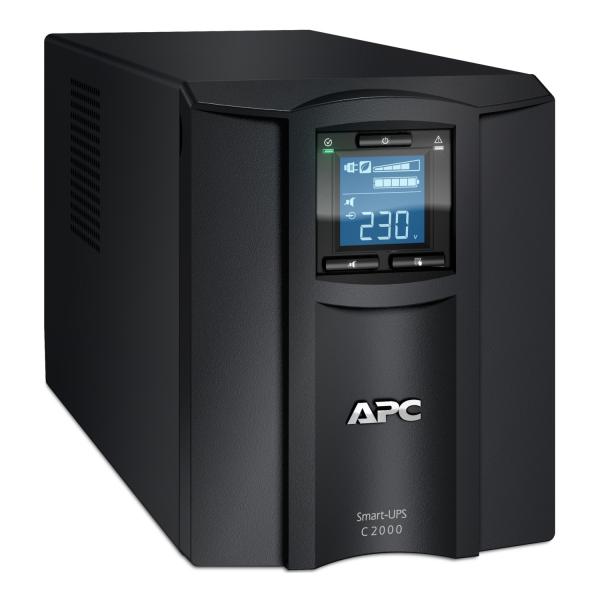 APC SMC2000I gruppo di continuità [UPS] A linea interattiva 2 kVA 1300 W 7 presa[e] AC (APC Smart-UPS C 2000VA LCD - UPS - 130)