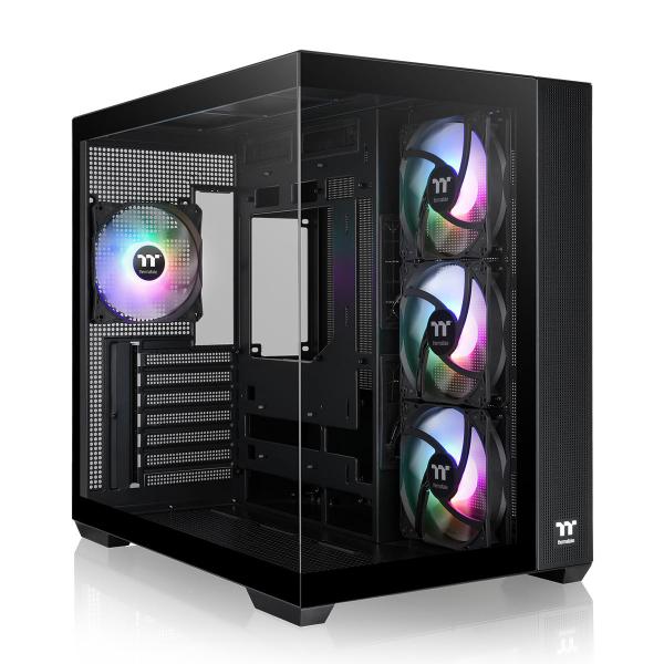 Thermaltake View 380 TG ARGB Midi Tower Nero (Thermaltake View 380 TG ARGB Black)