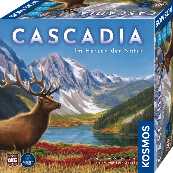 Kosmos Cascadia Carta da gioco (Kosmos Cascadia Kortspil)