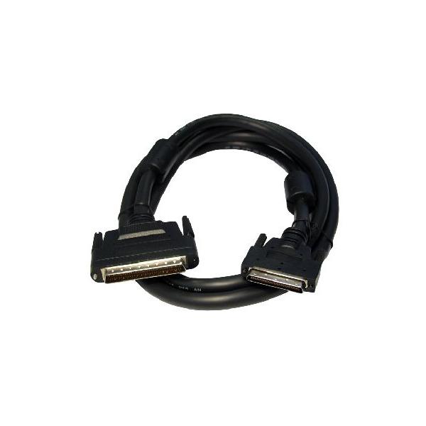 Cables Direct SS-213 cavo SCSI Nero 2 m (2m SCSI 3-5 Half Pitch 68 [M] to VHDCI [M] Cable)