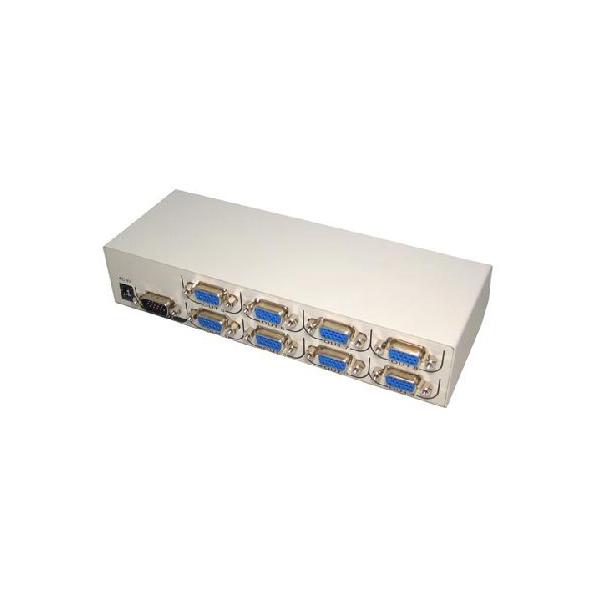 Cables Direct 8 Port Video Splitter VGA 8x VGA (8 Port SVGA Splitter [300MHz])