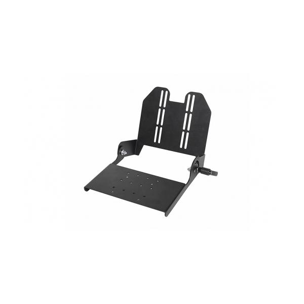 Gamber-Johnson 7160-0799 kit di fissaggio Nero Alluminio, Acciaio (TABLET KEYBOARD MOUNT - ATTACHES TO BACK OF TABLET DOCK)