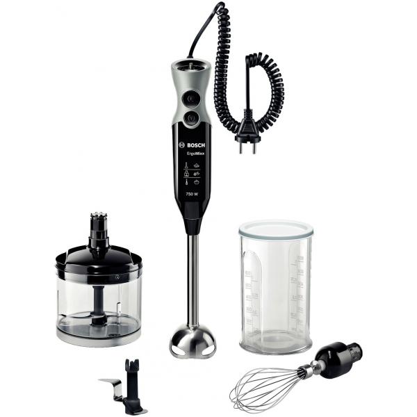 Bosch MSM67170 Frullatore a immersione ErgoMixx 750 W Nero (Bosch ErgoMixx MSM67170 - stavblender)