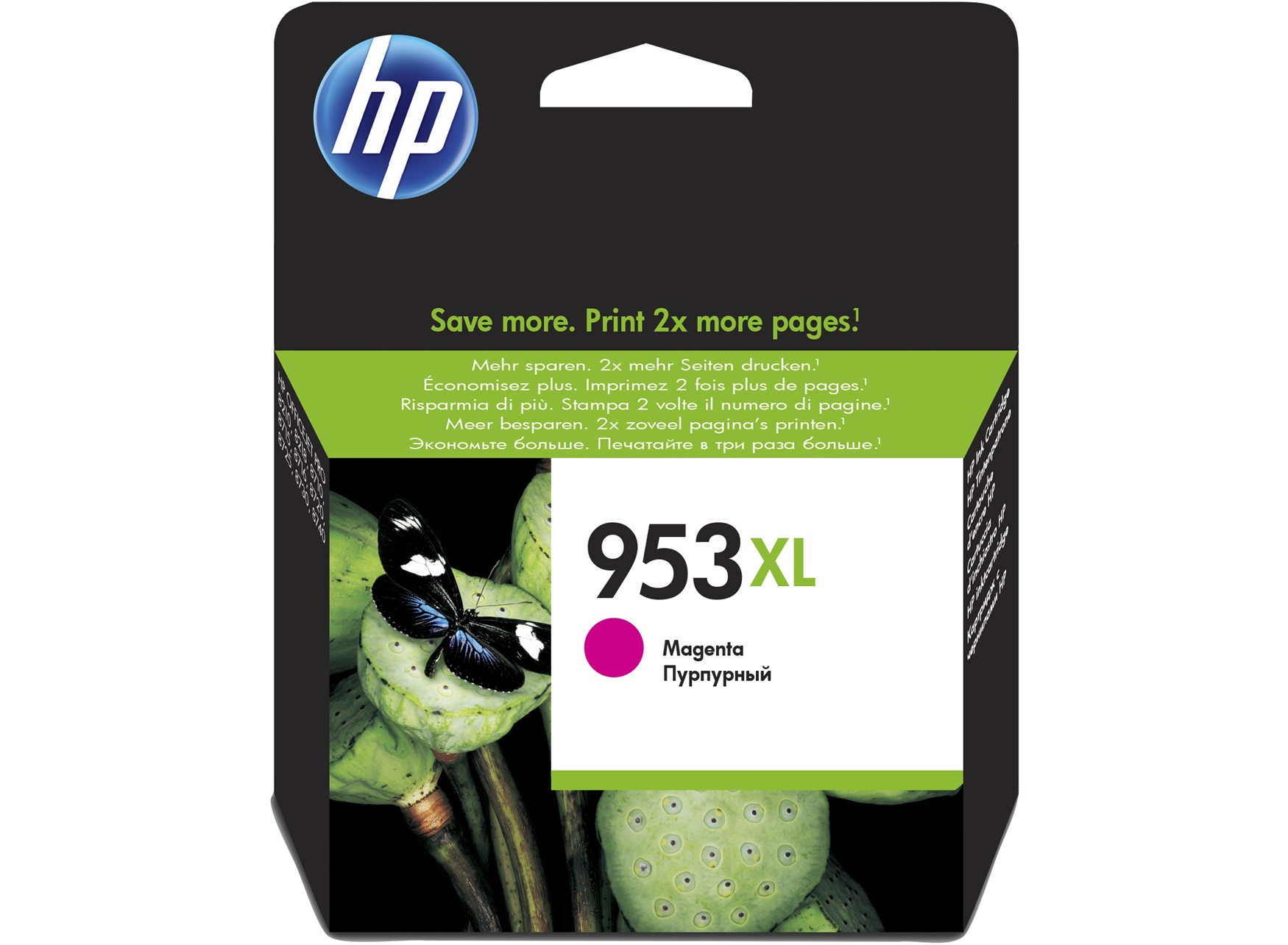 HP Cartuccia inchiostro magenta originale ad alta capacità 953XL (HP 953XL - H?jtydende - magenta - orig)
