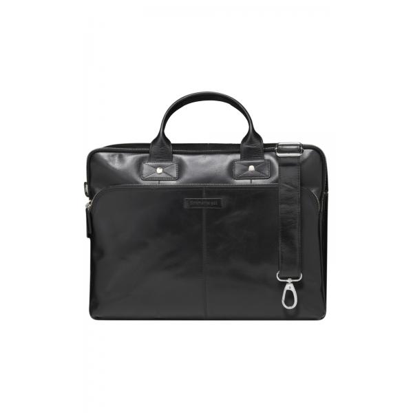 dbramante1928 Kronborg 40,6 cm [16] Valigetta ventiquattrore Nero (dbramante1928 Kronborg - Borsa trasporto notebook - 2a generazione - 16 - nero)