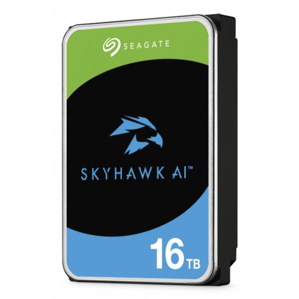 Seagate SkyHawk AI disco rigido interno 16 TB 7200 Giri/min 512 MB 3.5 Serial ATA III (SEAGATE HDD 16TB 7.2K SATA 6Gb/s 3.5'')