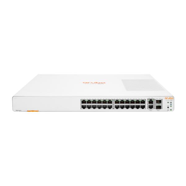 HPE Aruba Networking Aruba Instant On 1960 24G 2XGT 2SFP+ Gestito L2+ Gigabit Ethernet [10/100/1000] 1U Bianco (Aruba IOn 1960 24G 2XT 2XF - Switch Europe - English - Warranty: 12M)