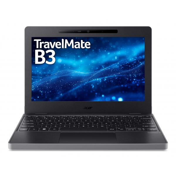 Acer TravelMate TMB311-33 Intel® N N200 Computer portatile 29,5 cm [11.6] HD 8 GB LPDDR5-SDRAM 128 GB SSD Wi-Fi 6E [802.11ax] Windows 11 Pro Education Nero (^TMB311-33 N200 8GB/128GB W11P EDU) - Vers